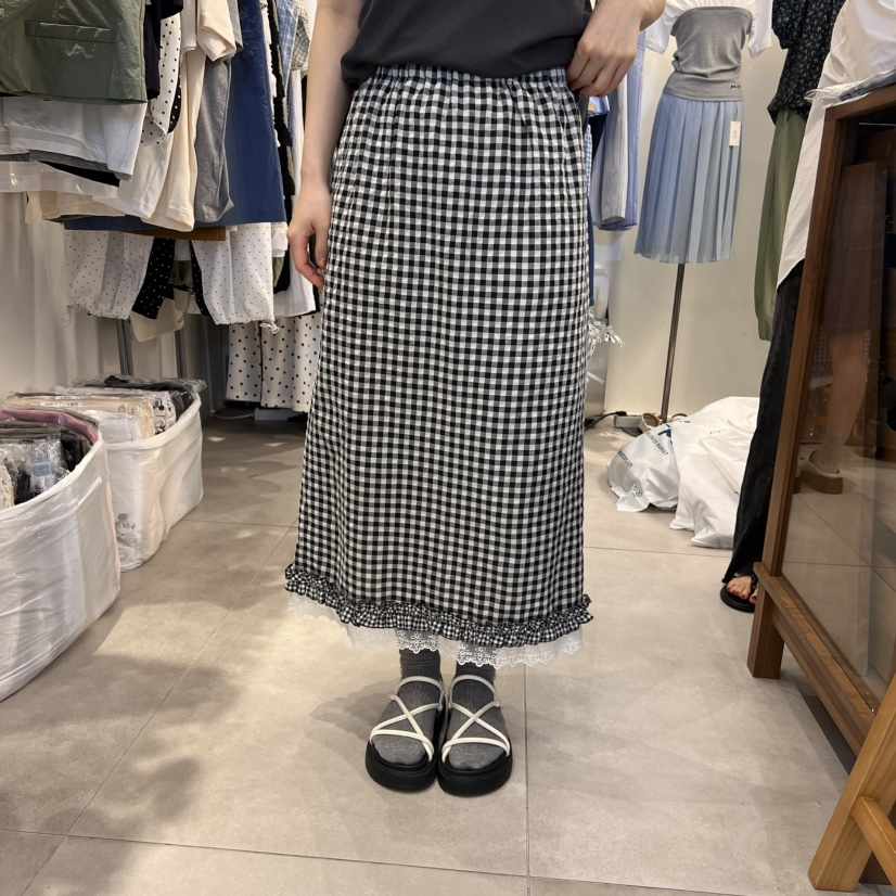 TAN&amp;COMO韓國直郵㊣女裝新品熱賣25春夏時尚人氣推薦長裙tan-COMO長裙