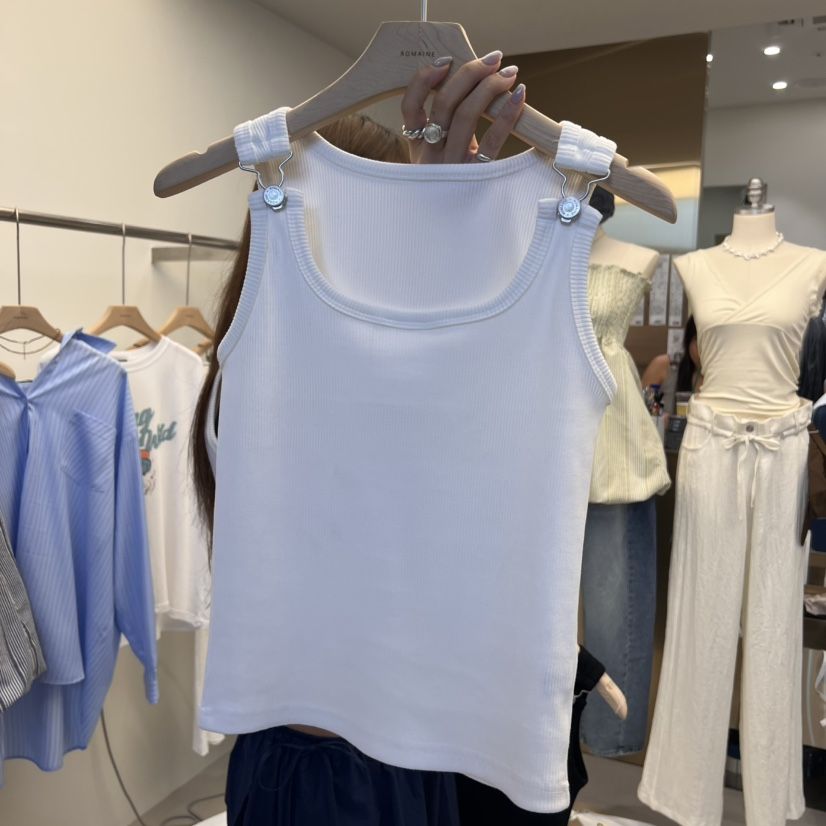 ROMAINE韓國㊣直郵東大門代購女裝新品推薦熱賣人氣吊帶背心ROMAINE吊帶/背心
