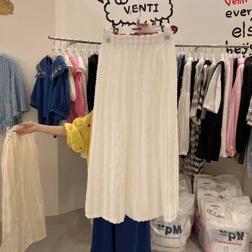 VENTI韓國直郵㊣東大門實拍女裝新款人氣時尚熱賣半身裙中短裙VENTI半身裙/中短裙