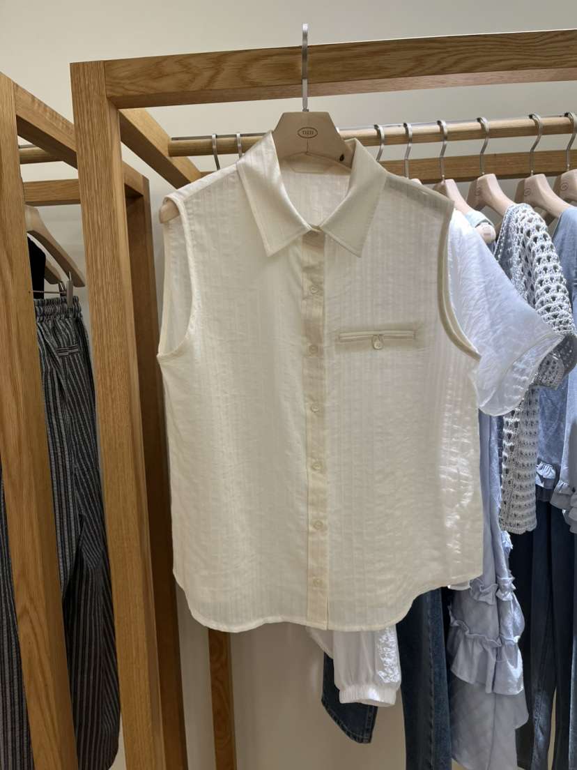 TIZZI韓國直郵㊣女裝新品熱賣25春夏時尚休閑人氣推薦馬甲TIZZI馬甲