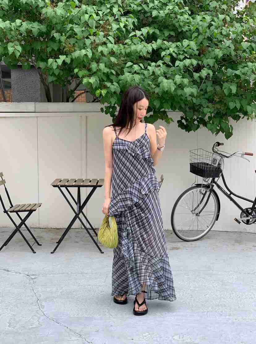 REVE CITE-L韓國直郵㊣女裝新款時尚熱賣人氣推薦25春夏連衣裙REVE CITE連衣裙