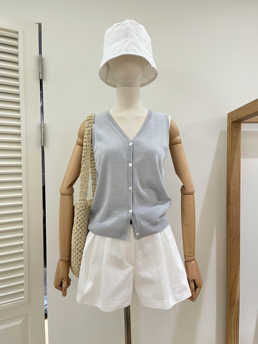 TIZZI韓國㊣直郵東大門代購女裝新款推薦時尚休閑人氣25春夏馬甲TIZZI馬甲