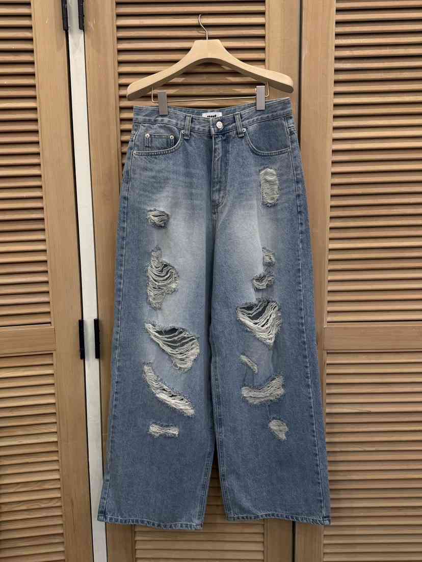NUT直郵韓國代購㊣女裝新款休閑時尚人氣熱賣25春夏推薦牛仔褲NUT牛仔褲