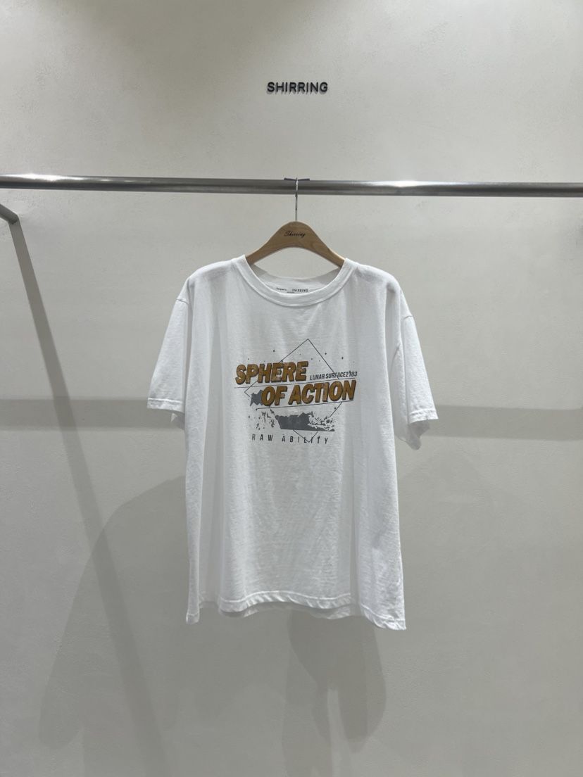 SHIRRING直郵韓國代購㊣女裝新款休閑25春夏推薦熱賣時尚T恤SHIRRINGT恤