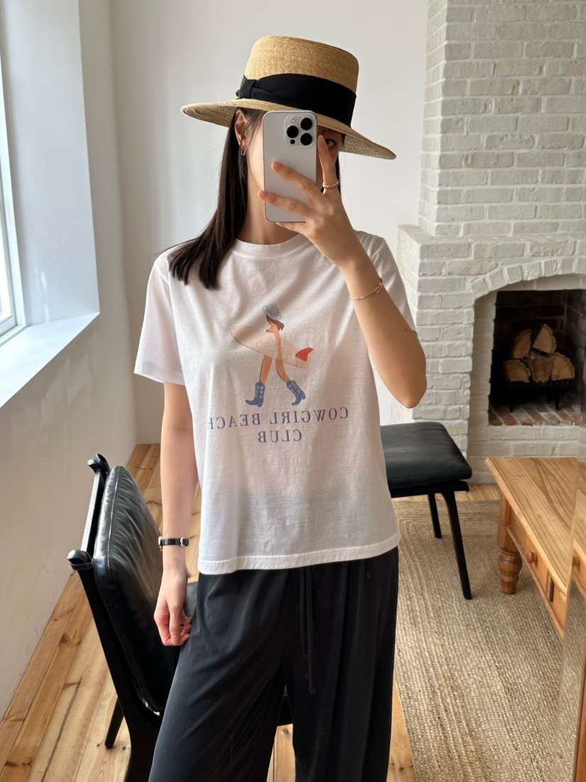 LE VASE直郵韓國代購㊣女裝新款休閑熱賣時尚25春夏人氣T恤LE VASET恤