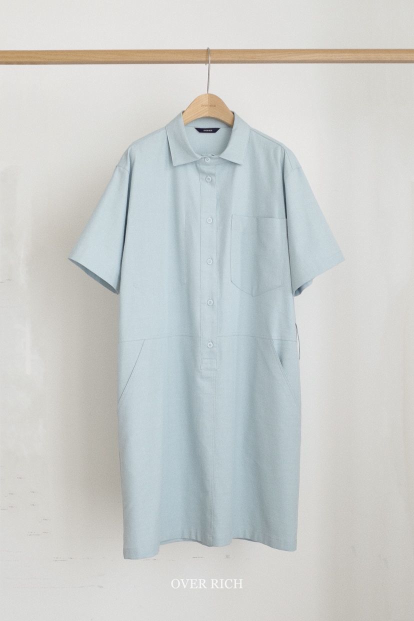 OVER RICH韓國㊣直郵東大門代購女裝新品人氣25春夏連衣裙OVER RICH連衣裙