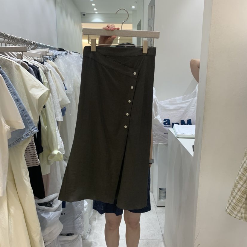 ASOME韓國直郵㊣女裝新款推薦25春夏人氣時尚休閑半身裙中短裙A.SOME半身裙/中短裙