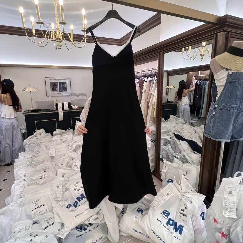 VIRKIN直郵韓國代購㊣女裝新款休閑熱賣推薦人氣25春夏連衣裙VIRKIN連衣裙