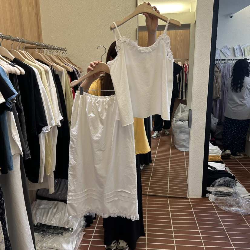 CHOI-L直郵韓國代購㊣女裝新品人氣推薦熱賣時尚休閑套裝棉質CHOI套裝