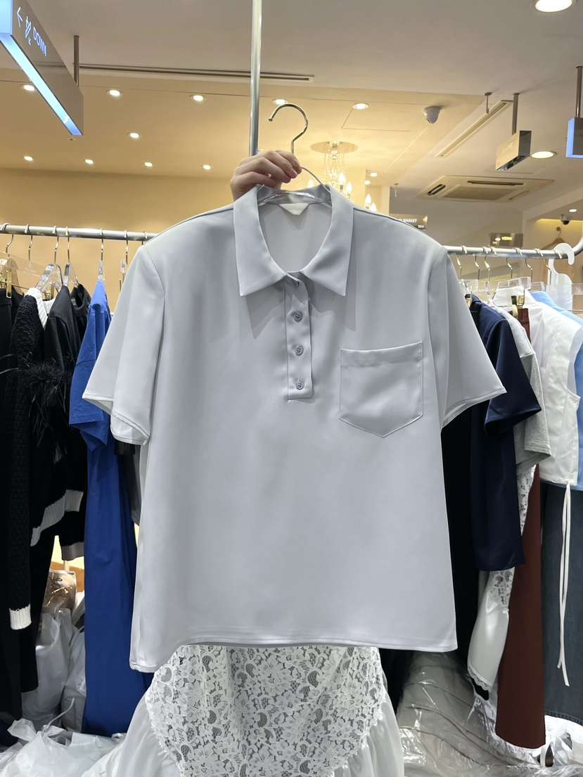 WORK SHOP韓國直郵㊣女裝新款熱賣人氣時尚推薦襯衫蕾絲衫Work_shop襯衫/蕾絲衫