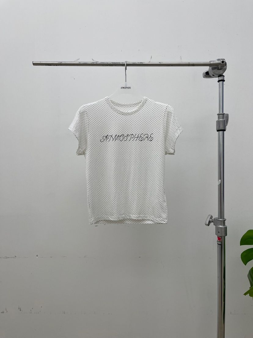 ATMOSPHERE韓國㊣直郵東大門代購女裝新品休閑人氣時尚25春夏T恤ATMOSPHERE/BLINGT恤