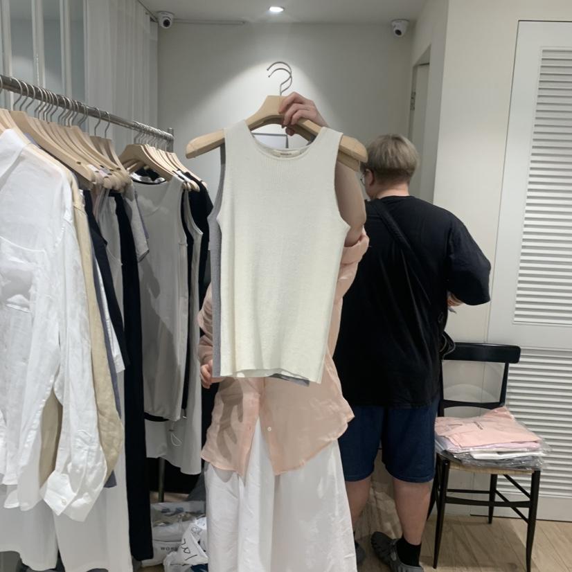 MONIQUE韓國直郵㊣東大門實拍女裝新品25春夏人氣熱賣吊帶背心MONIQUE吊帶/背心