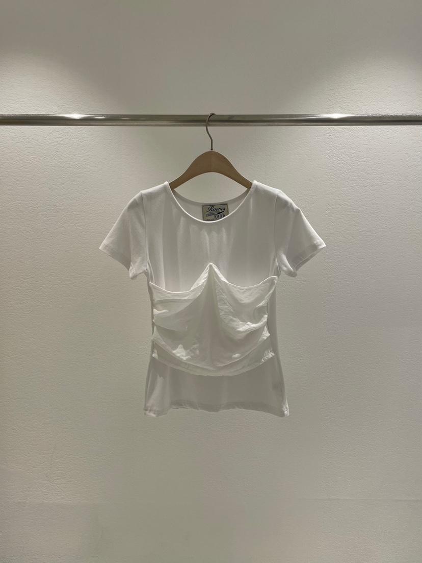 ROOMS SHOP直郵韓國代購㊣女裝新款熱賣人氣推薦25春夏T恤ROOMS_SHOPT恤