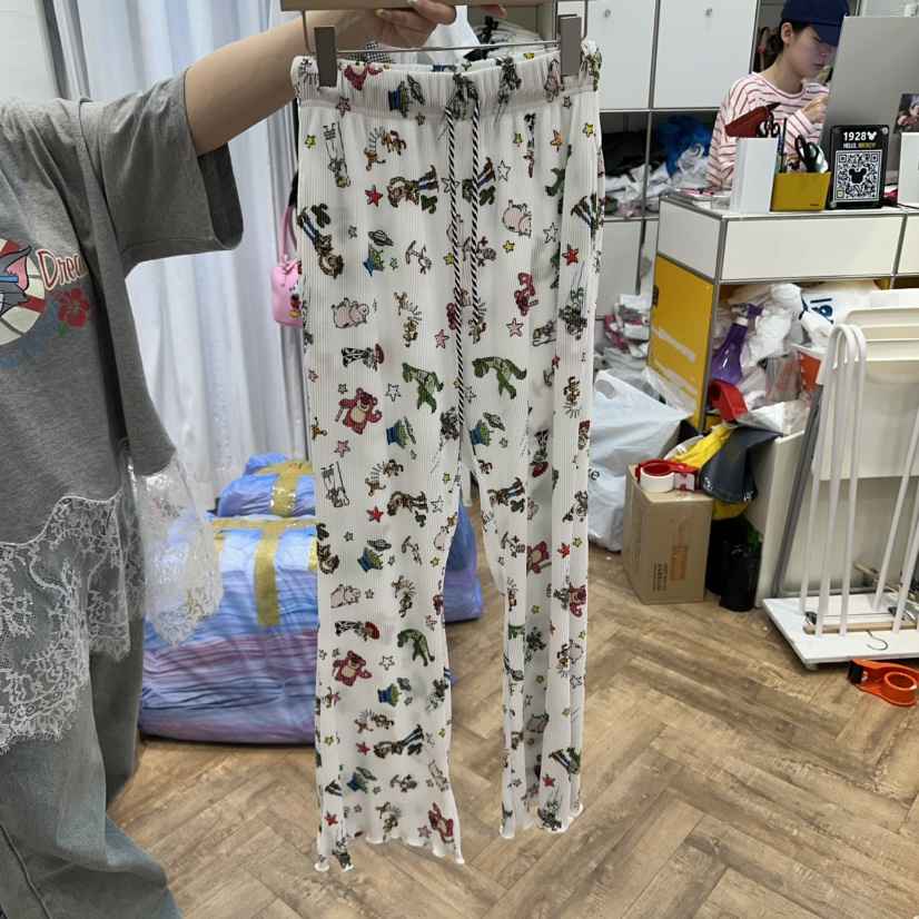 DE LINE韓國直郵㊣東大門實拍女裝新款25春夏熱賣休閑休閑褲DE LINE休閑褲