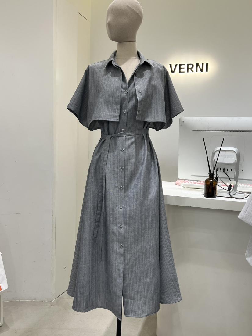 VERNI韓國直郵㊣女裝新品25春夏人氣推薦熱賣休閑時尚連衣裙VERNI連衣裙