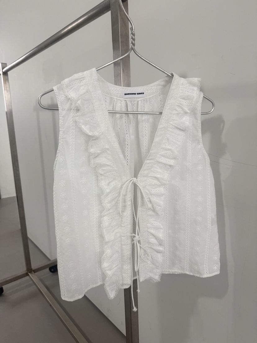 AWESOMESAUCE韓國直郵㊣女裝新品25春夏推薦休閑人氣吊帶背心AWESOME SAUCE吊帶/背心