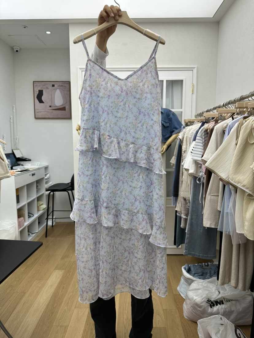 RE:FRESH-L韓國㊣直郵東大門代購女裝新品推薦人氣休閑連衣裙RE:FRESH連衣裙