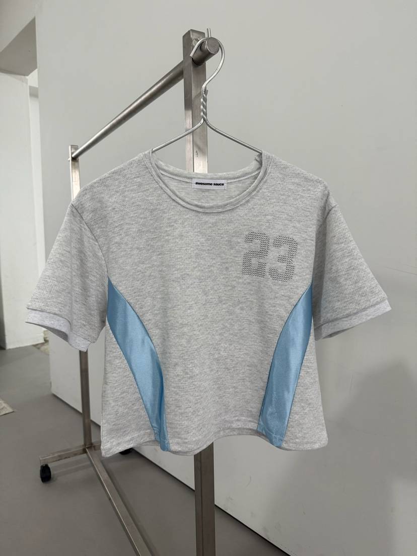 AWESOMESAUCE韓國直郵㊣東大門實拍女裝新品25春夏休閑熱賣T恤AWESOME SAUCET恤