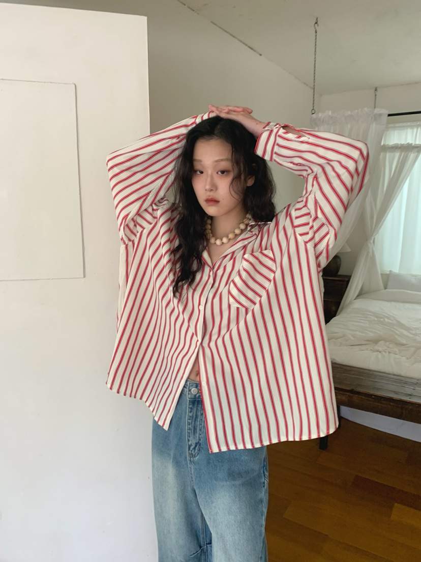 JKICHI韓國㊣直郵東大門代購女裝新品時尚推薦熱賣襯衫蕾絲衫JKICHI襯衫/蕾絲衫
