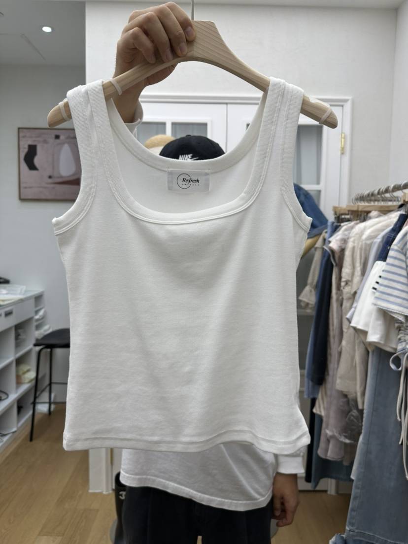 RE:FRESH-L韓國㊣直郵東大門代購女裝新品推薦25春夏吊帶背心RE:FRESH吊帶/背心