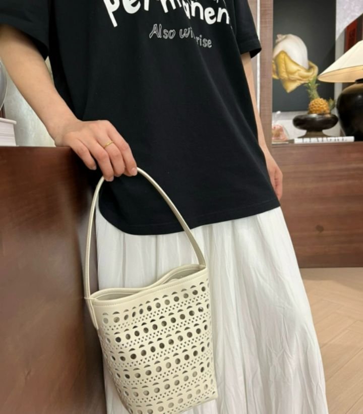 TROUVAILLE韓國直郵㊣女裝新款時尚推薦休閑手提包含小包牛皮TROUVAILLE手提包