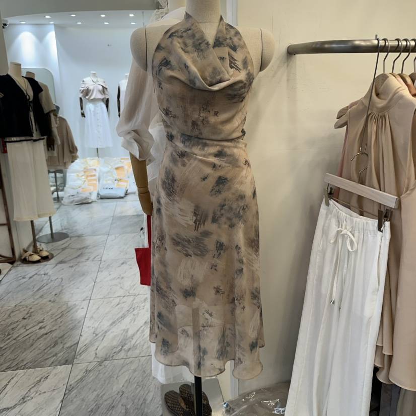 THE LOW韓國直郵㊣女裝新品人氣推薦休閑25春夏熱賣連衣裙THE LOW連衣裙