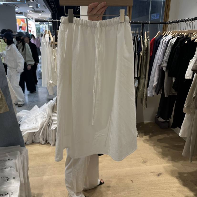 OVERTAKE韓國直郵㊣東大門實拍女裝新品時尚人氣休閑熱賣長裙OVERTAKE長裙