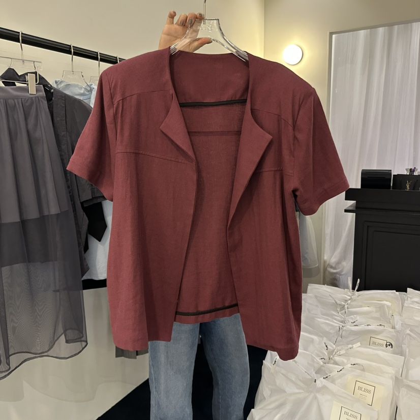 BLISS韓國㊣直郵東大門代購女裝新品時尚推薦熱賣人氣25春夏夾克BLISS夾克