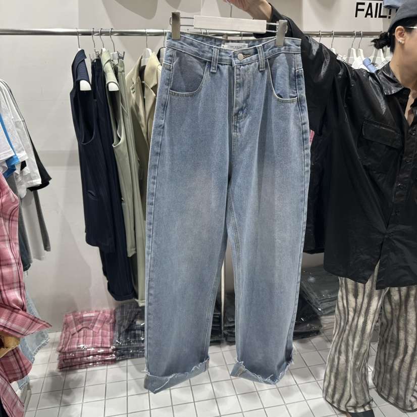 ZIPPER韓國㊣直郵東大門代購女裝新款推薦熱賣時尚休閑牛仔褲ZIPPER牛仔褲