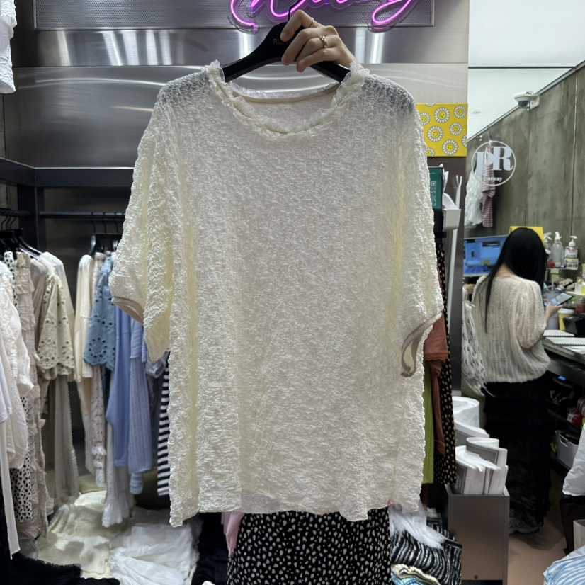 RUNWAY-런웨이韓國直郵㊣東大門實拍女裝新款人氣襯衫蕾絲衫RUNWAY襯衫/蕾絲衫