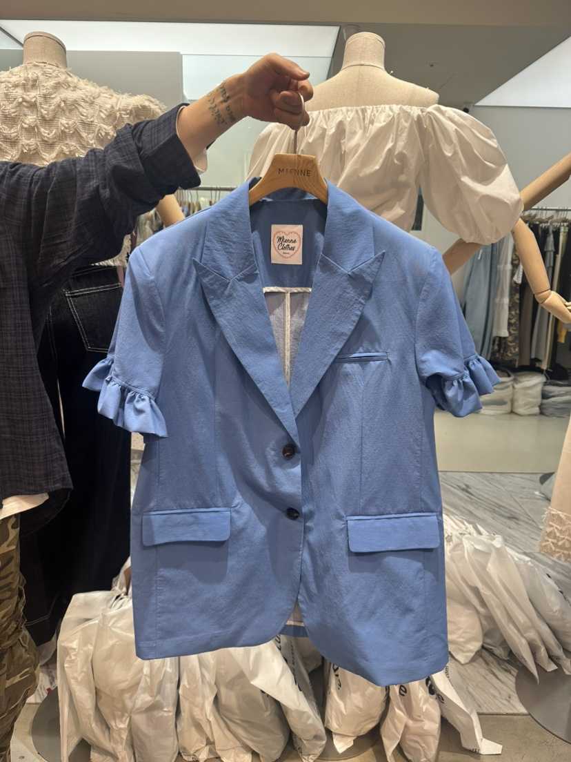 MIENNE直郵韓國代購㊣女裝新品25春夏人氣推薦休閑夾克兔子MIENNE夾克
