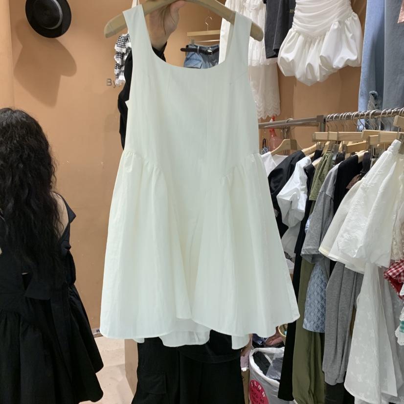 BY FLOW韓國直郵㊣東大門實拍女裝新品熱賣時尚休閑連衣裙BY FLOW連衣裙