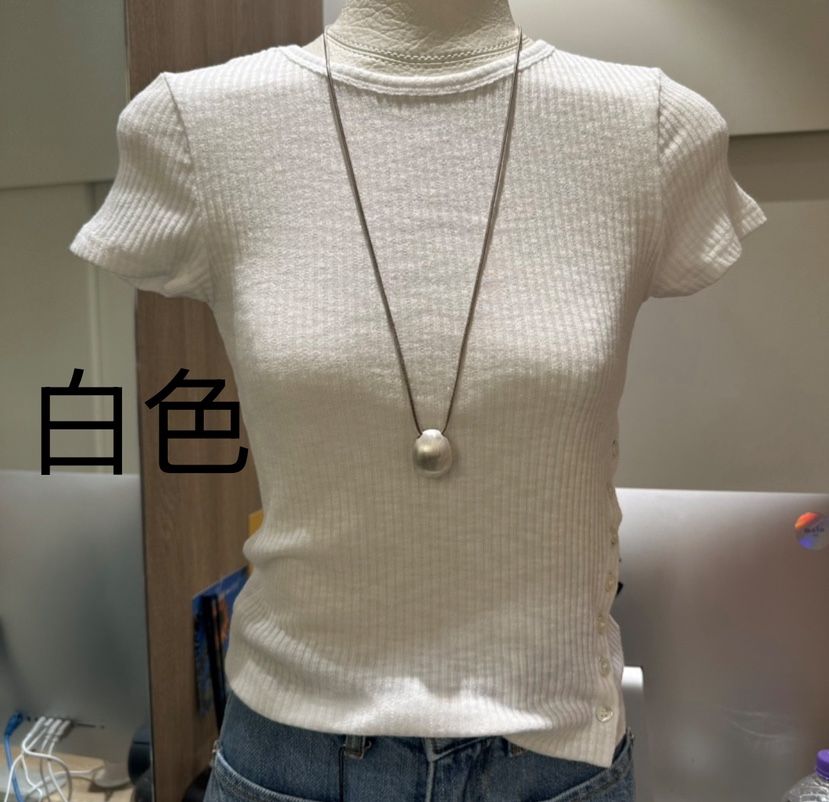 MELO韓國直郵㊣女裝新款人氣時尚熱賣25春夏推薦休閑T恤MELOT恤