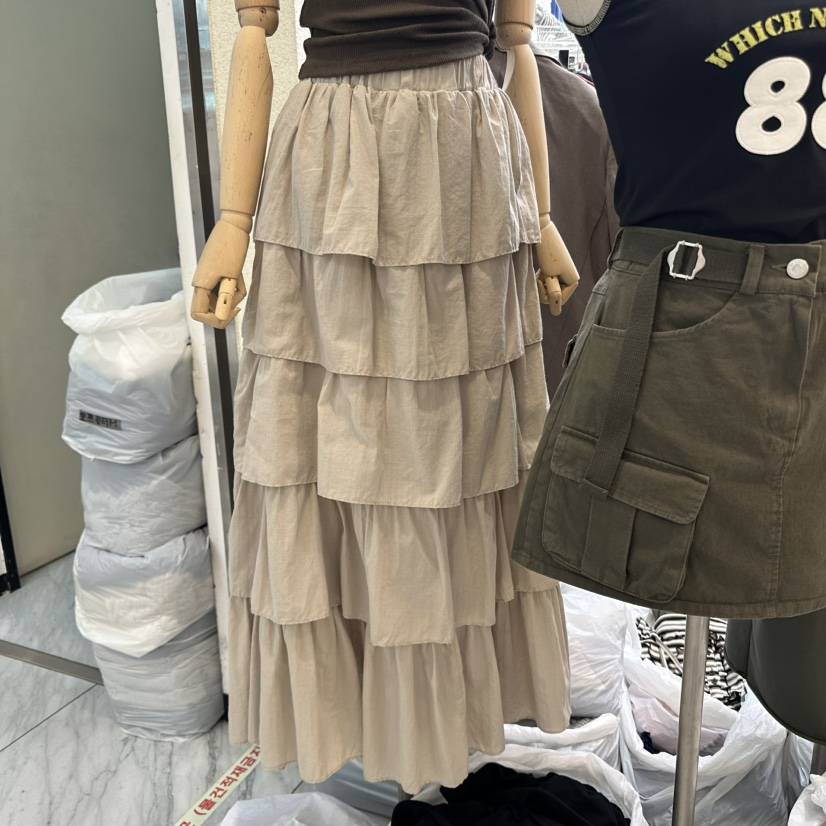 MAGOT韓國直郵㊣東大門實拍女裝新品25春夏時尚熱賣人氣長裙IIIΛGOT/MAGOT長裙