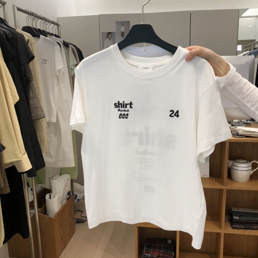 THE TARDUST韓國直郵㊣東大門實拍女裝新款熱賣時尚T恤棉質THE TARDUSTT恤