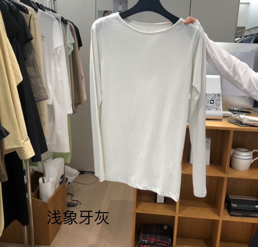 THE TARDUST直郵韓國代購㊣女裝新品休閑熱賣25春夏長袖T恤THE TARDUST長袖T恤