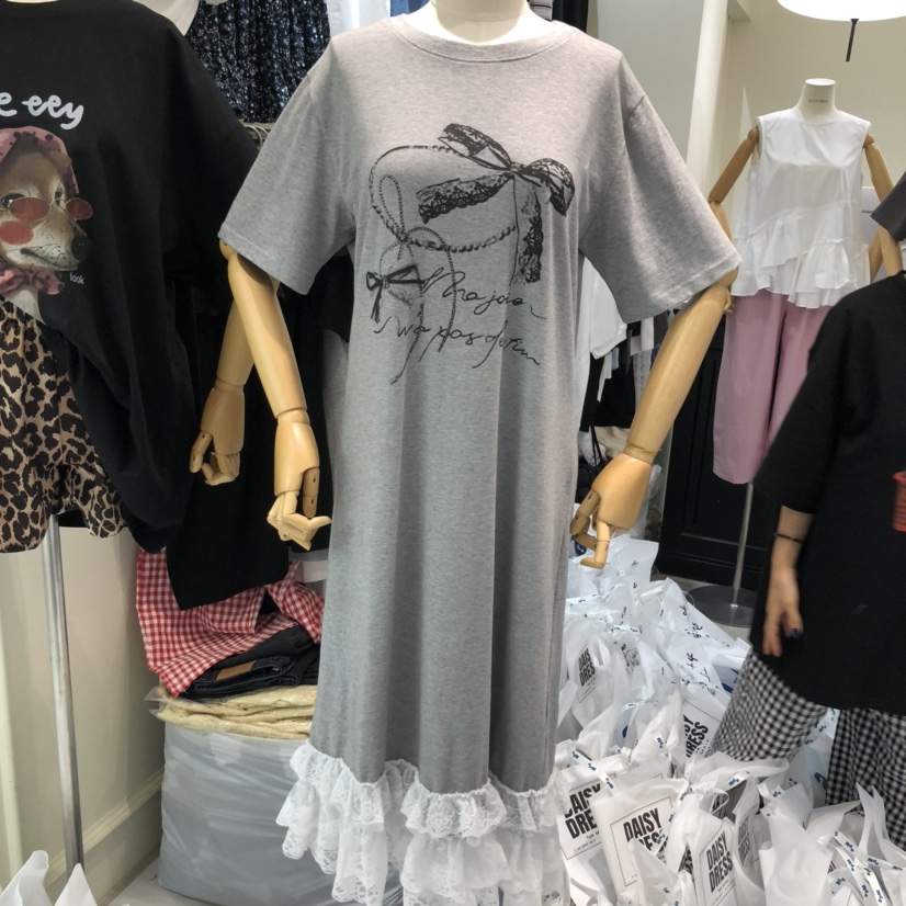 DAISY DRESS韓國㊣直郵東大門代購女裝新品時尚休閑連衣裙DAISY DRESS連衣裙