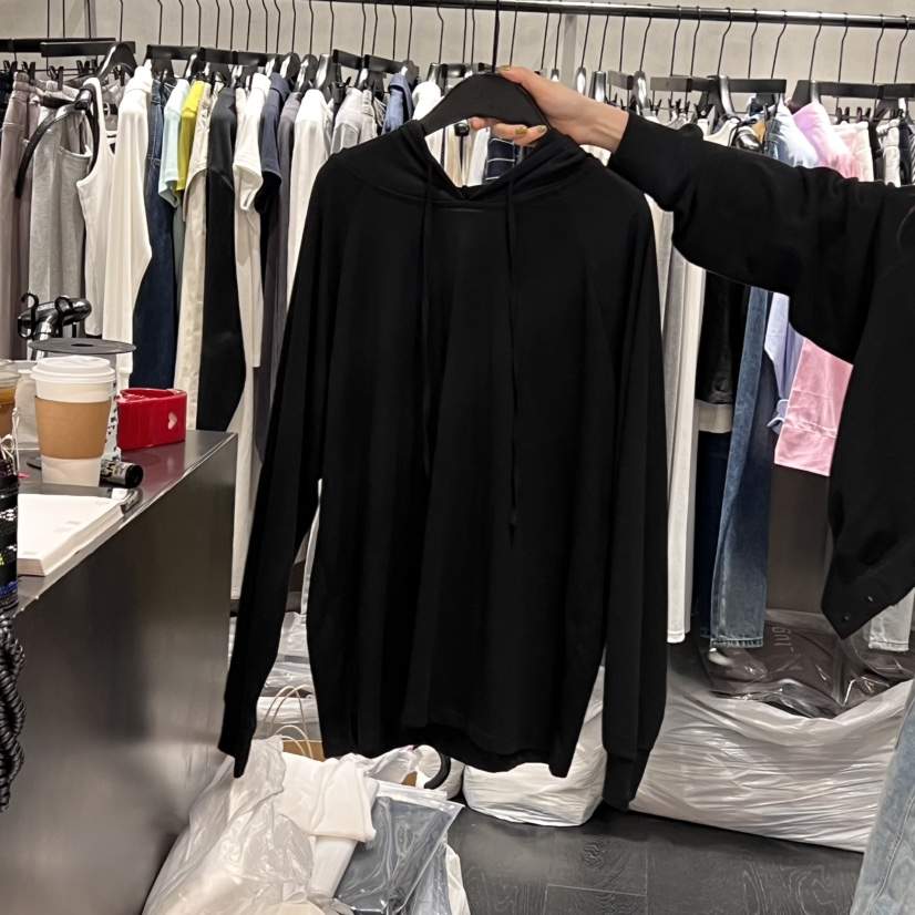 TUG韓國直郵㊣女裝新品熱賣時尚休閑人氣25春夏長袖T恤連帽衫TUG長袖T恤