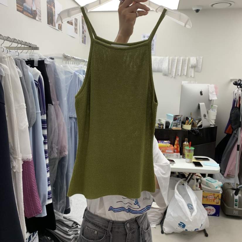 SOLD OUT韓國直郵㊣東大門實拍女裝新品熱賣時尚人氣吊帶背心SOLD OUT吊帶/背心