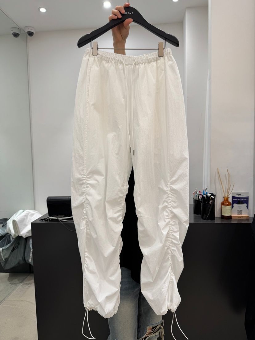 ANOVE韓國㊣直郵東大門代購女裝新品25春夏人氣休閑休閑褲褶皺ANOVE休閑褲