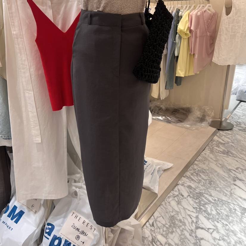 THE REST直郵韓國代購㊣女裝新品人氣時尚休閑半身裙中短裙THE REST/UNNOEUD半身裙/中短裙