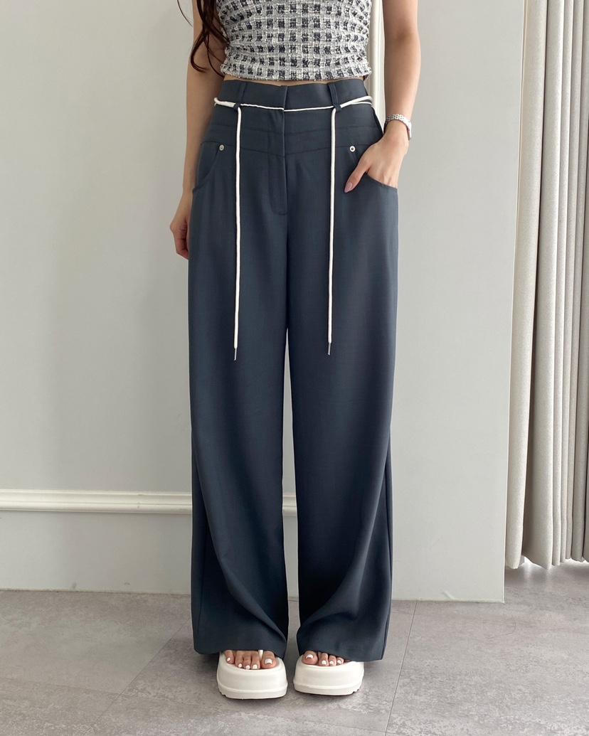 CLOTH直郵韓國代購㊣女裝新品推薦熱賣25春夏時尚人氣休閑褲CLOTH休閑褲