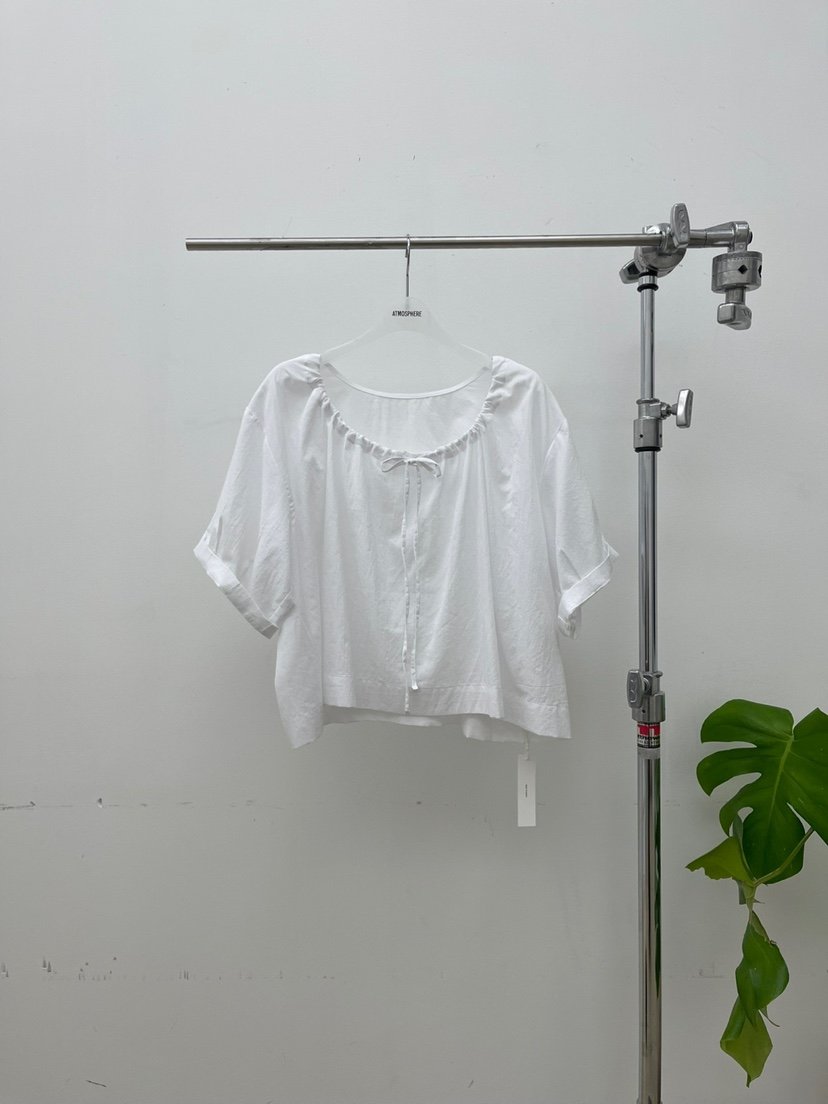 ATMOSPHERE韓國㊣直郵東大門代購女裝新品25春夏襯衫蕾絲衫ATMOSPHERE/BLING襯衫/蕾絲衫