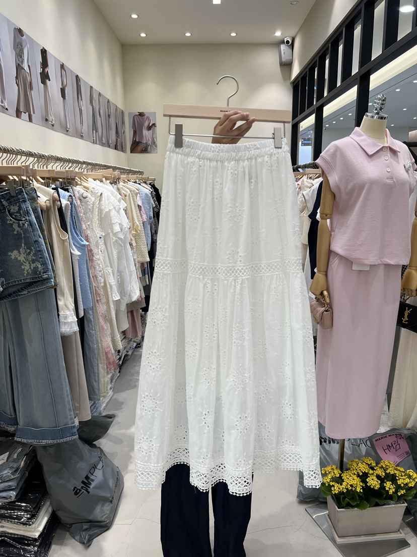 MARIE MARIE韓國㊣直郵東大門代購女裝新品熱賣人氣休閑長裙MARIE MARIE長裙
