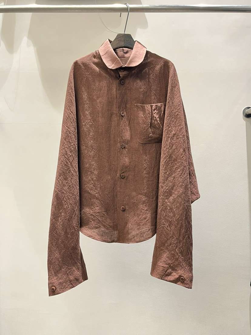 BYL韓國直郵㊣東大門實拍女裝新款推薦人氣襯衫蕾絲衫亞麻布LIBERZEN BY L襯衫/蕾絲衫