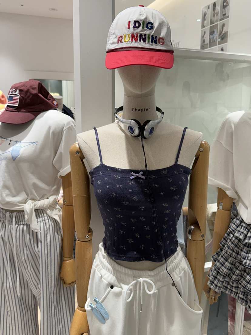 BY CHAPTER直郵韓國代購㊣女裝新品25春夏休閑時尚吊帶背心Chapter吊帶/背心