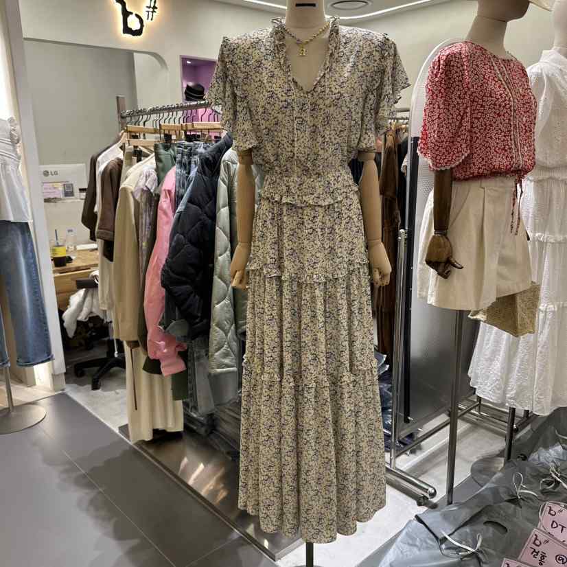 BISHOP韓國直郵㊣東大門實拍女裝新款時尚休閑人氣熱賣連衣裙b#/BISHOP連衣裙