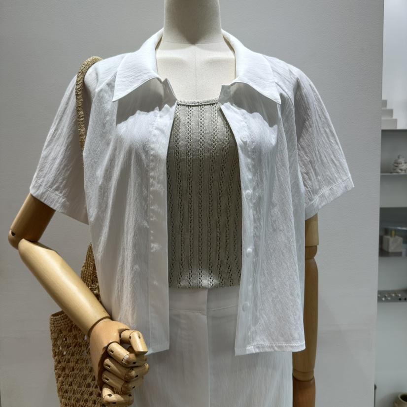 BINUS韓國㊣直郵東大門代購女裝新品休閑時尚熱賣襯衫蕾絲衫BINUS襯衫/蕾絲衫