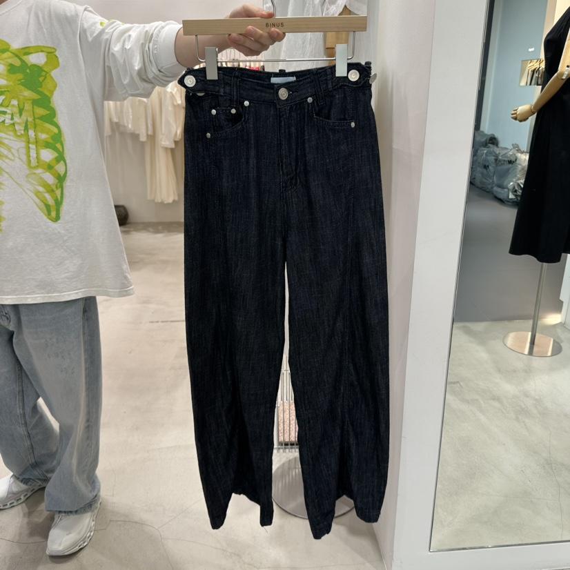 BINUS韓國直郵㊣女裝新品推薦25春夏人氣熱賣休閑時尚牛仔褲BINUS牛仔褲