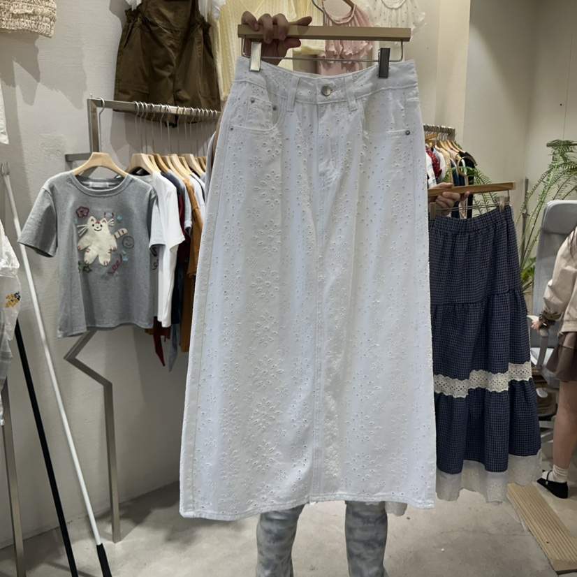 HIPTIQUE韓國直郵㊣東大門實拍女裝新品時尚休閑熱賣25春夏長裙HIPTIQUE長裙